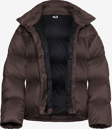 JACK WOLFSKIN Winter Jacket in Brown: front