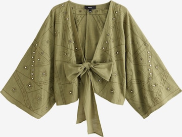Next - Blusa en verde: frente