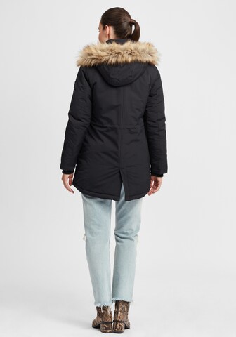 Parka d’hiver 'Acta' Oxmo en noir