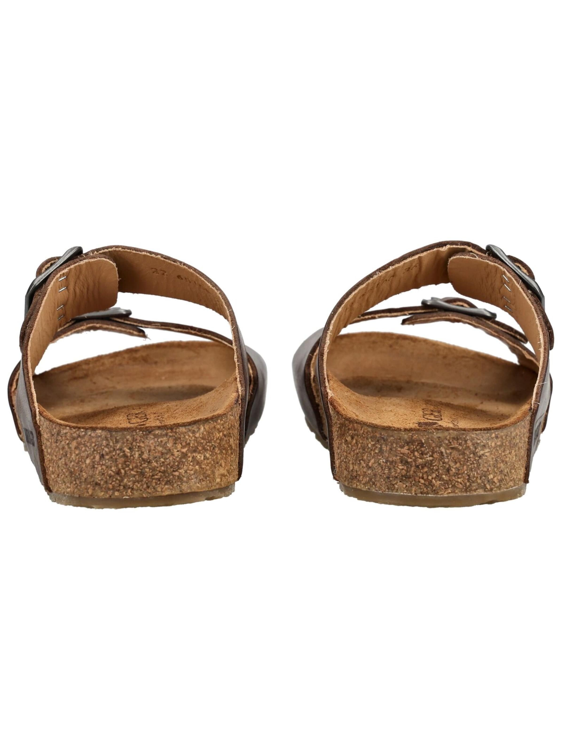 HAFLINGER Pantolette in Braun