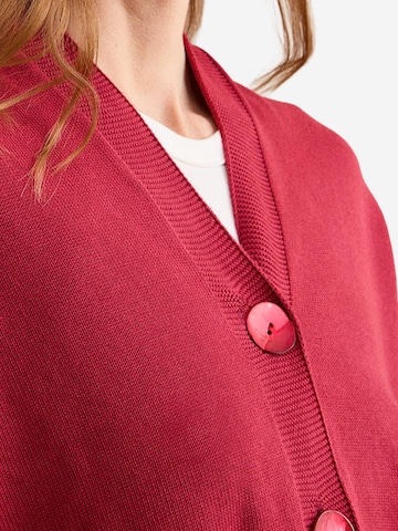 Cardigan Il Lanificio en rouge