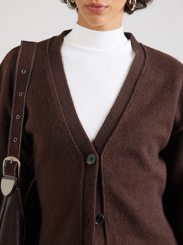 Noella Knit cardigan 'Lenyx' in Brown