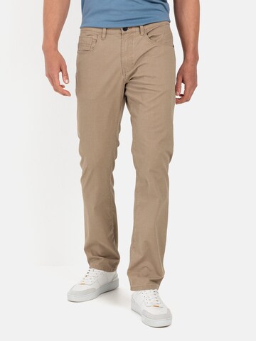 CAMEL ACTIVE Regular Pants in Beige: front