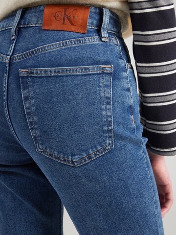 Coupe slim Jean Calvin Klein Jeans en bleu