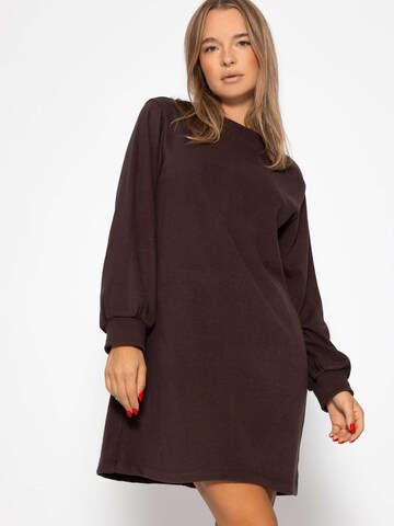 SASSYCLASSY Kleid‌‌‌‌‌ in Braun