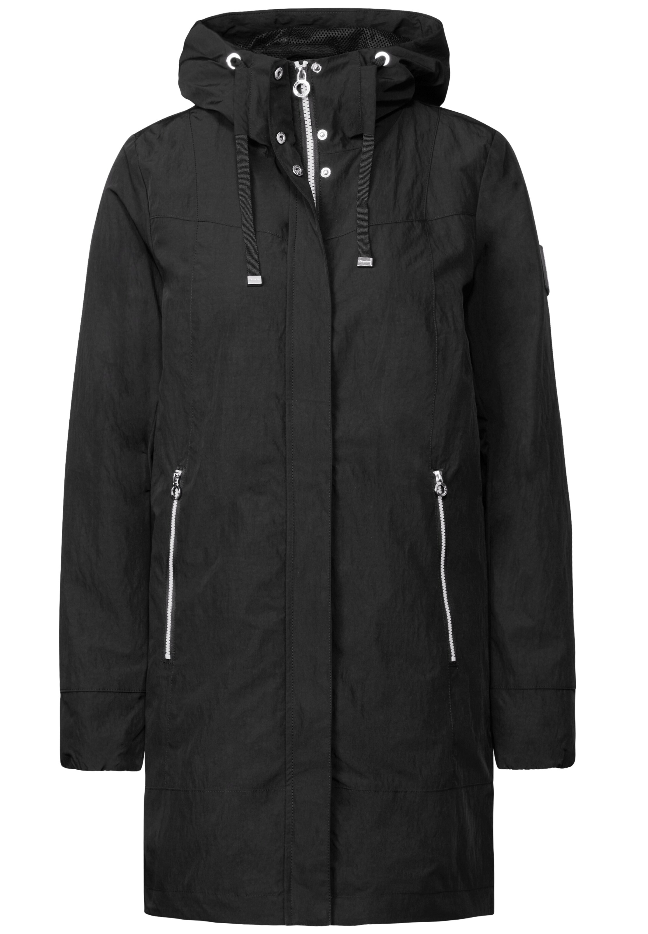 STREET ONE Between-Season Jacket in Black: front