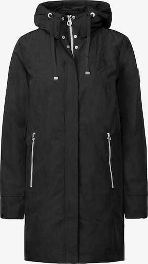 STREET ONE Langer Windbreaker in schwarz, Produktansicht