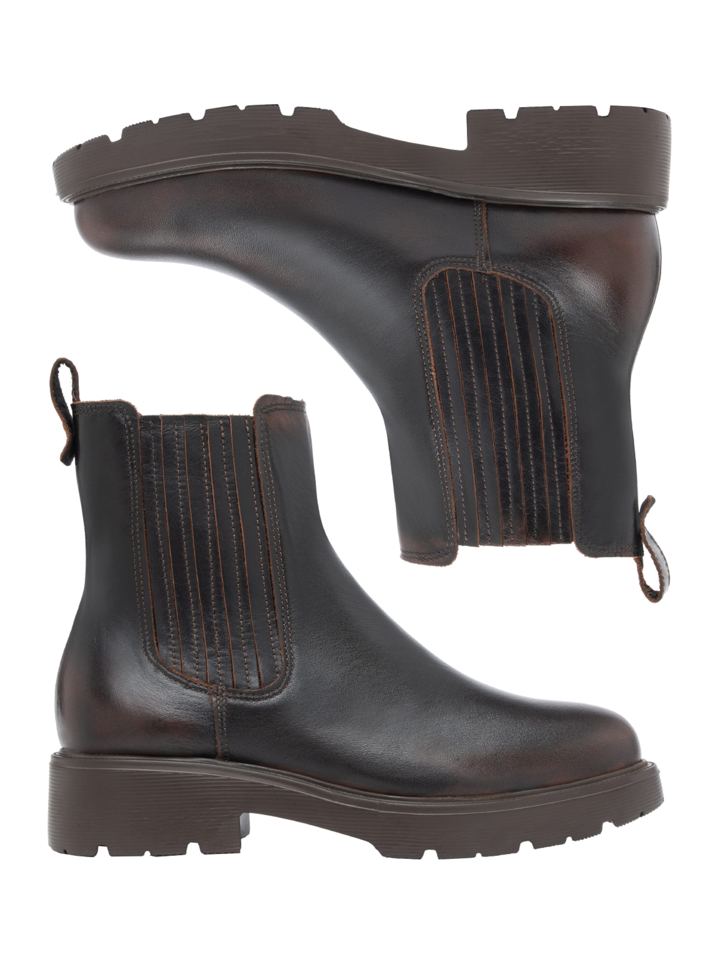 RYŁKO - Botas de tobillo en marrón
