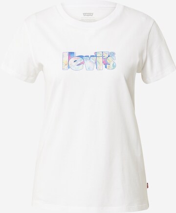 LEVI'S ® Shirt 'The Perfect Tee' in Wit: voorkant