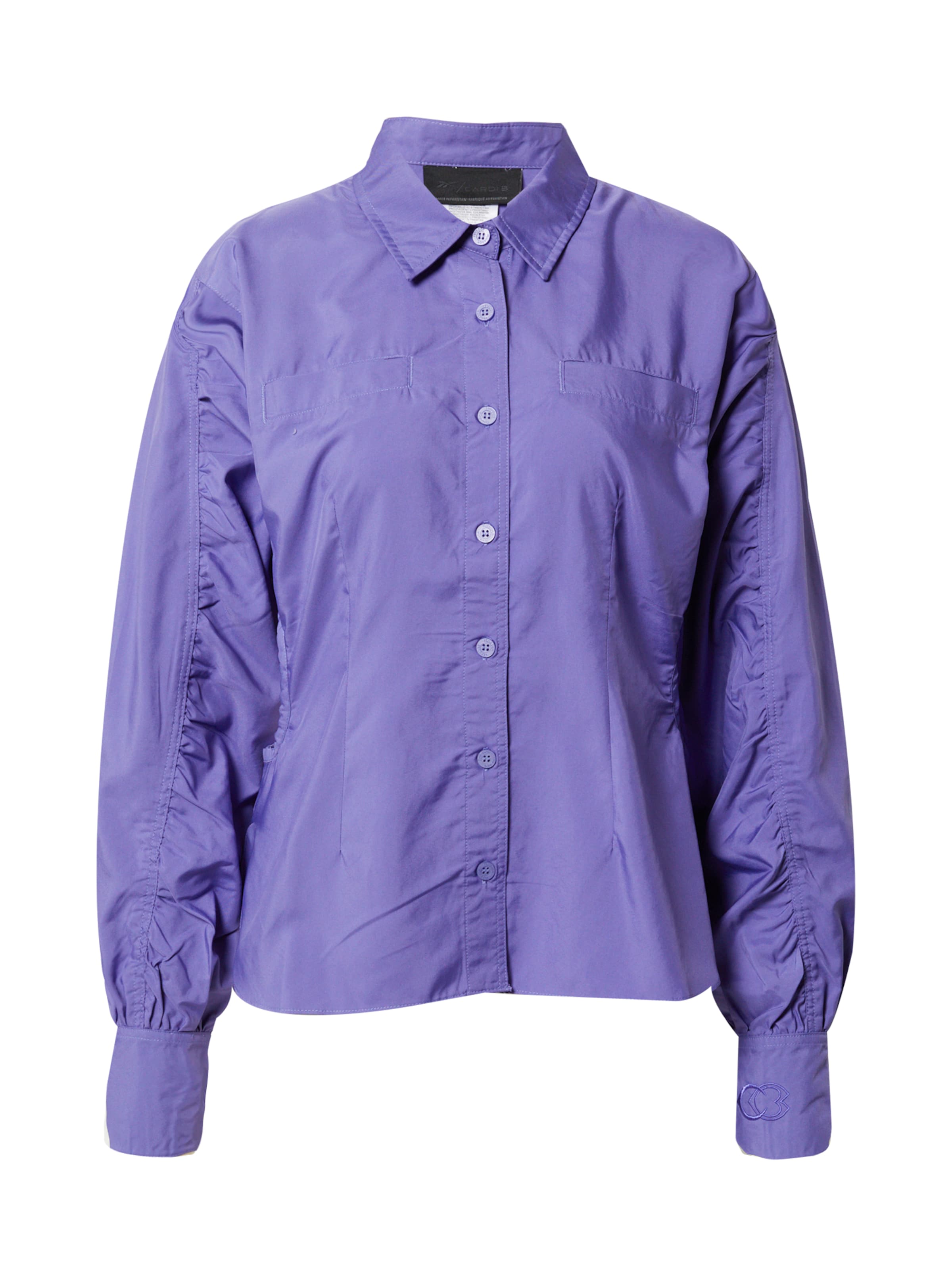 Reebok Блуза &#x27;Cardi&#x27; в лилав: отпред