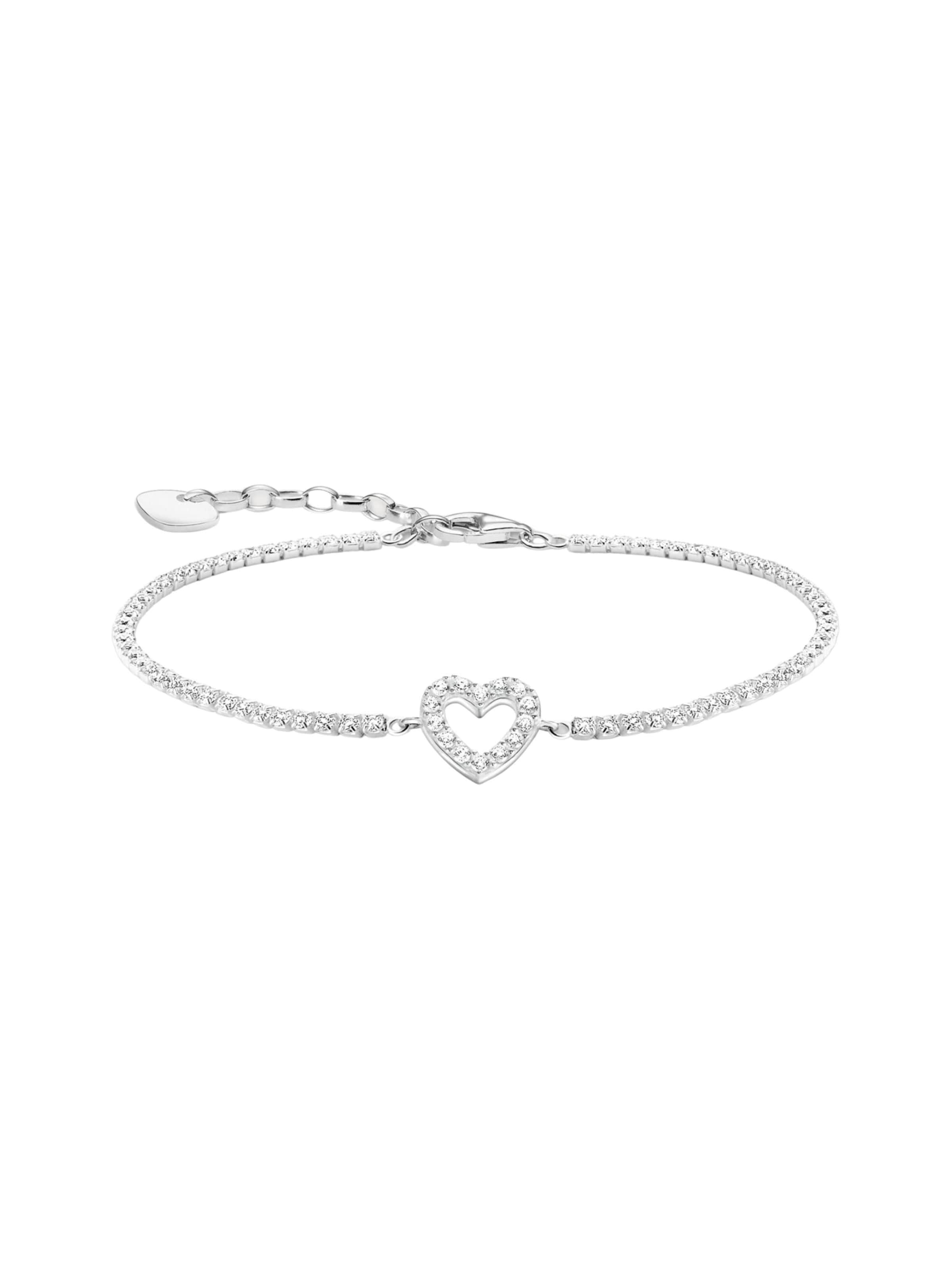 Thomas Sabo Armband‌‌‌‌‌‌‌‌‌‌ in Weiß: Vorderseite