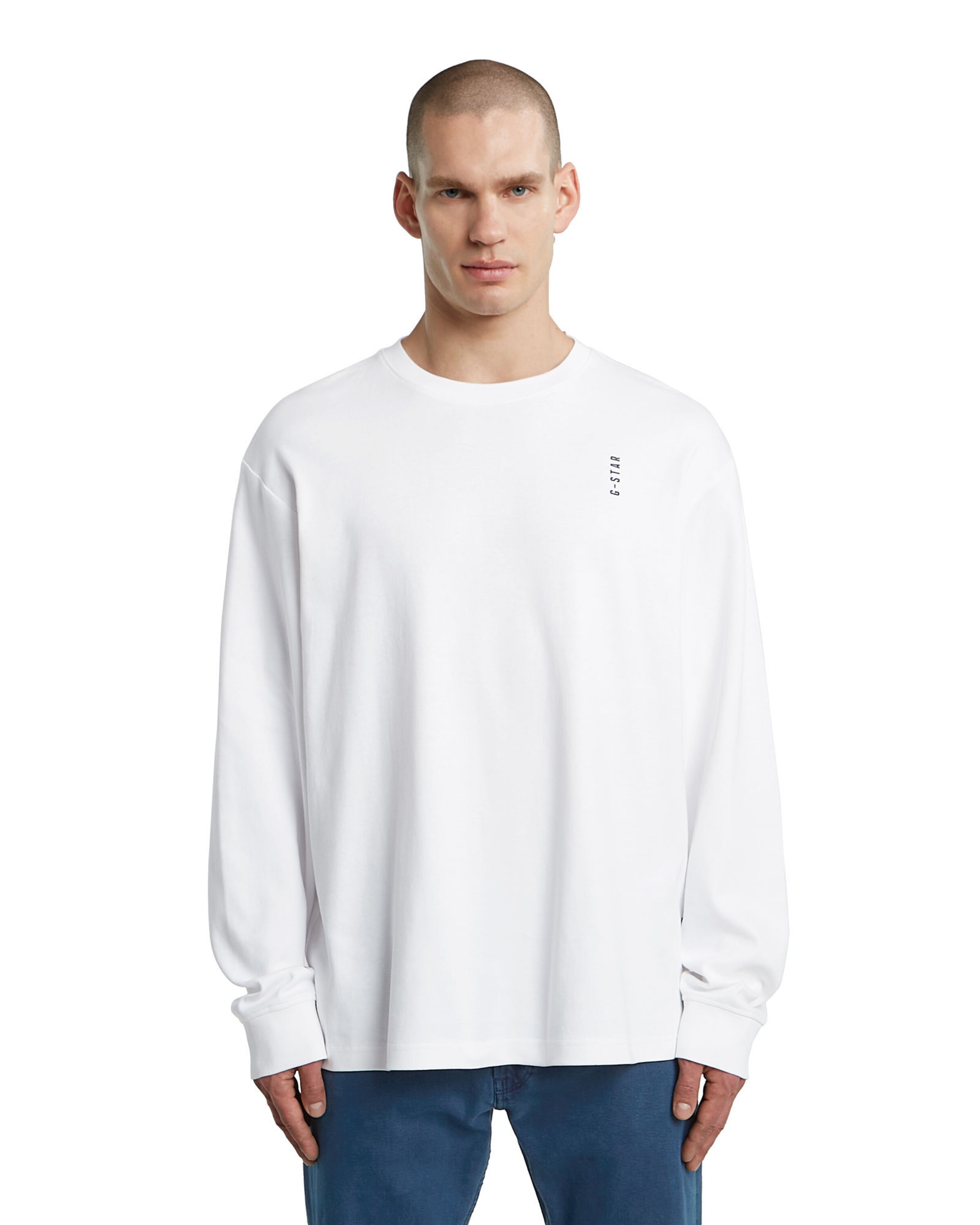 G-STAR Shirt 'The Back' in White