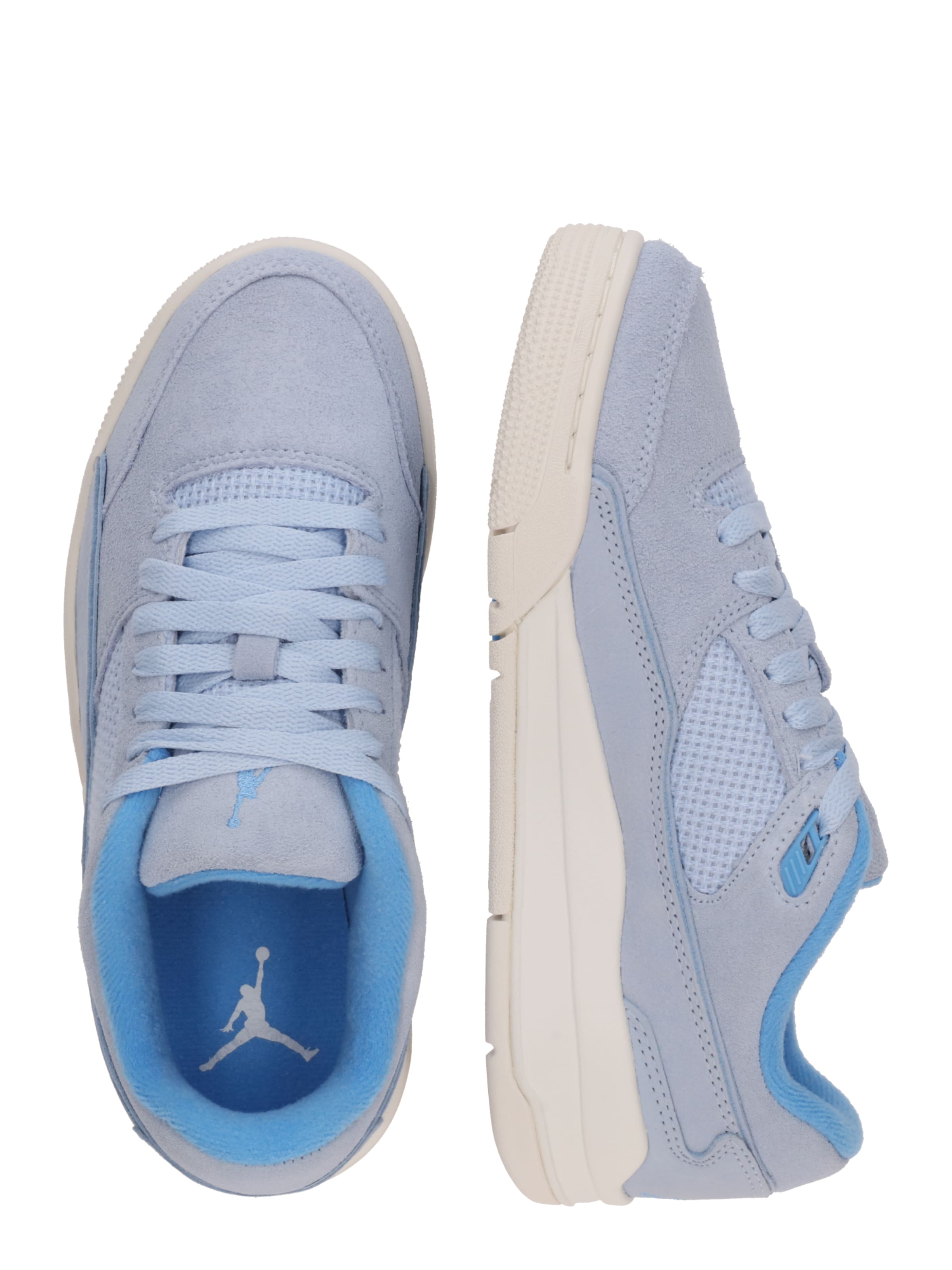 Jordan Låg sneaker 'FLIGHT COURT' i blå: sida