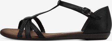 TAMARIS Sandals in Black