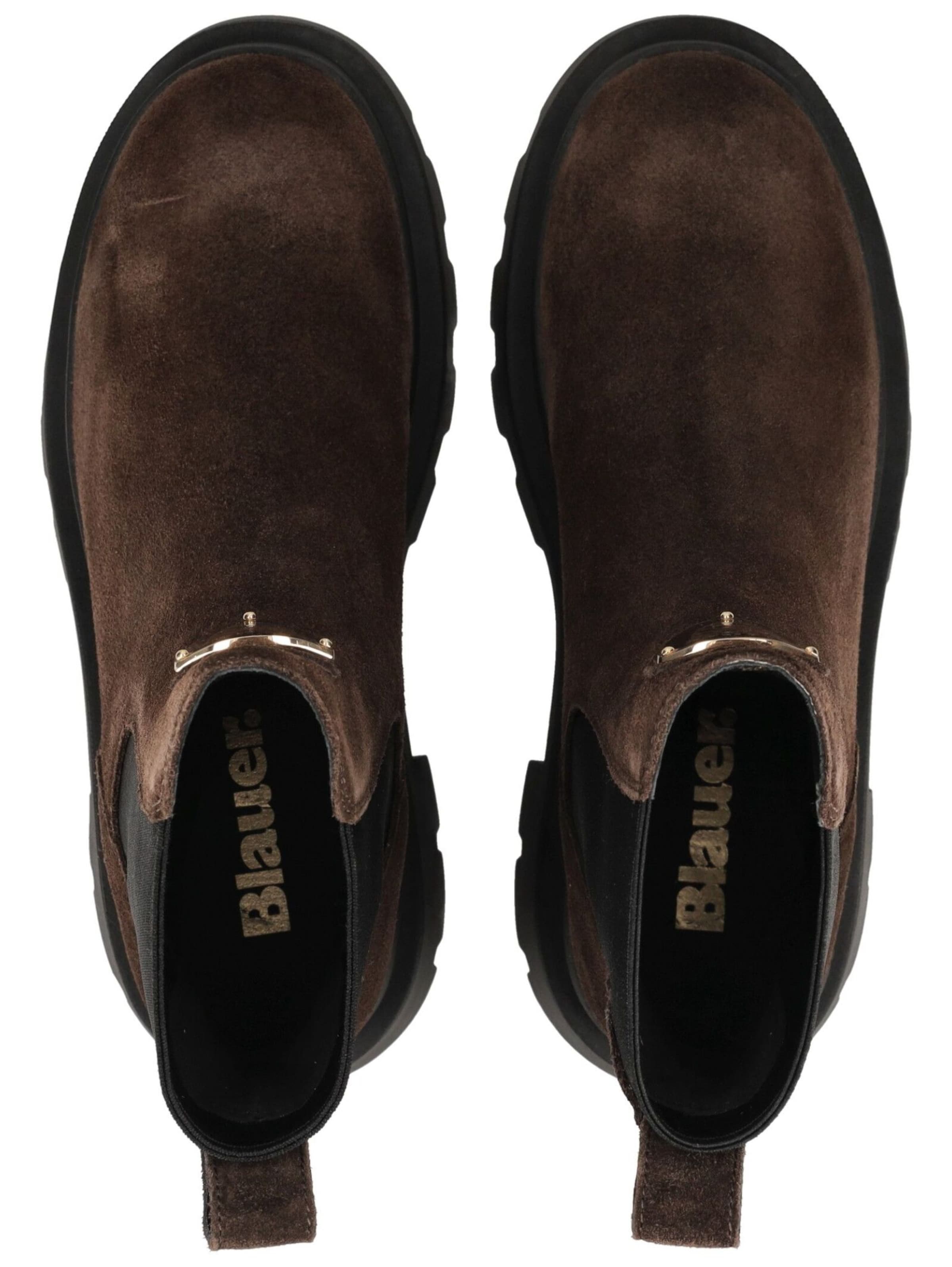 Blauer.USA Chelsea boots in Bruin: bovenkant