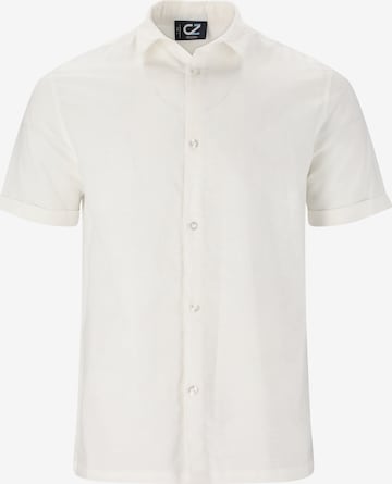 Cruz Regular fit Athletic Button Up Shirt 'Jericho' in White: front