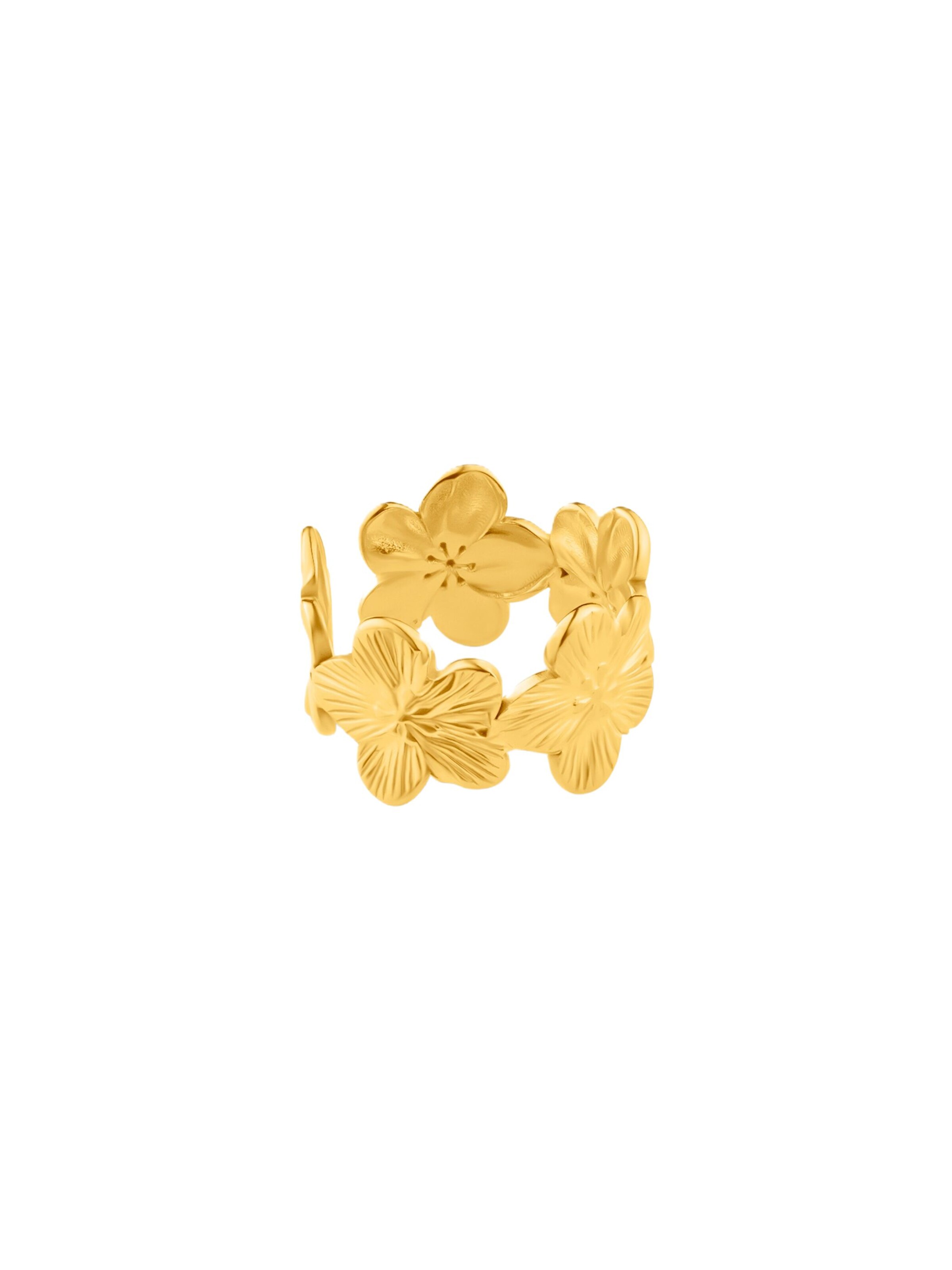 timi of sweden Ring 'Ruta' in Gold: front