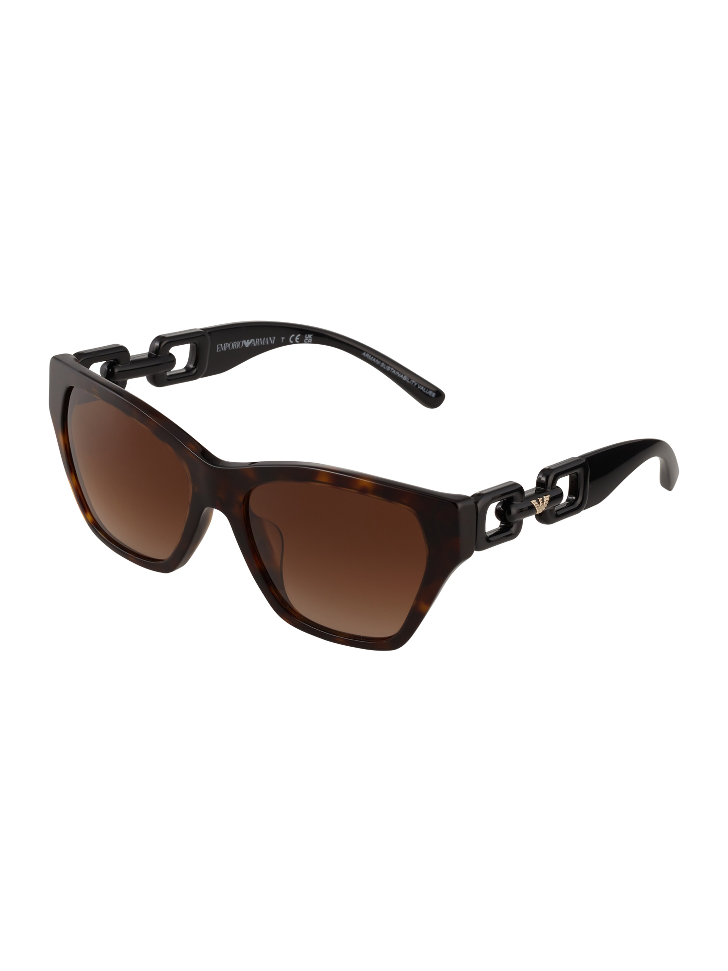 Emporio Armani Napszemüveg '0EA4203U' - barna: elől