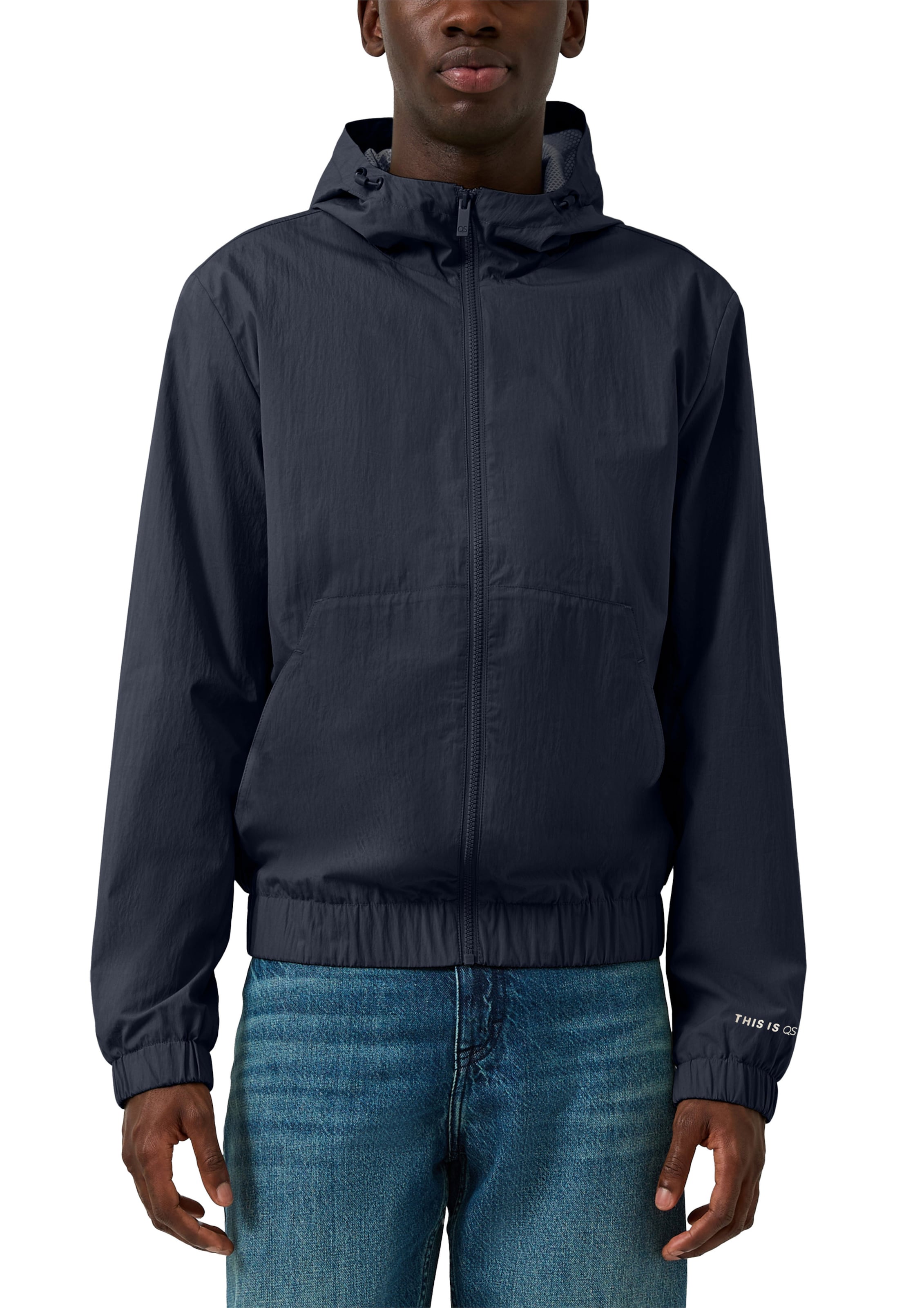 QS Between-season jacket in Blue