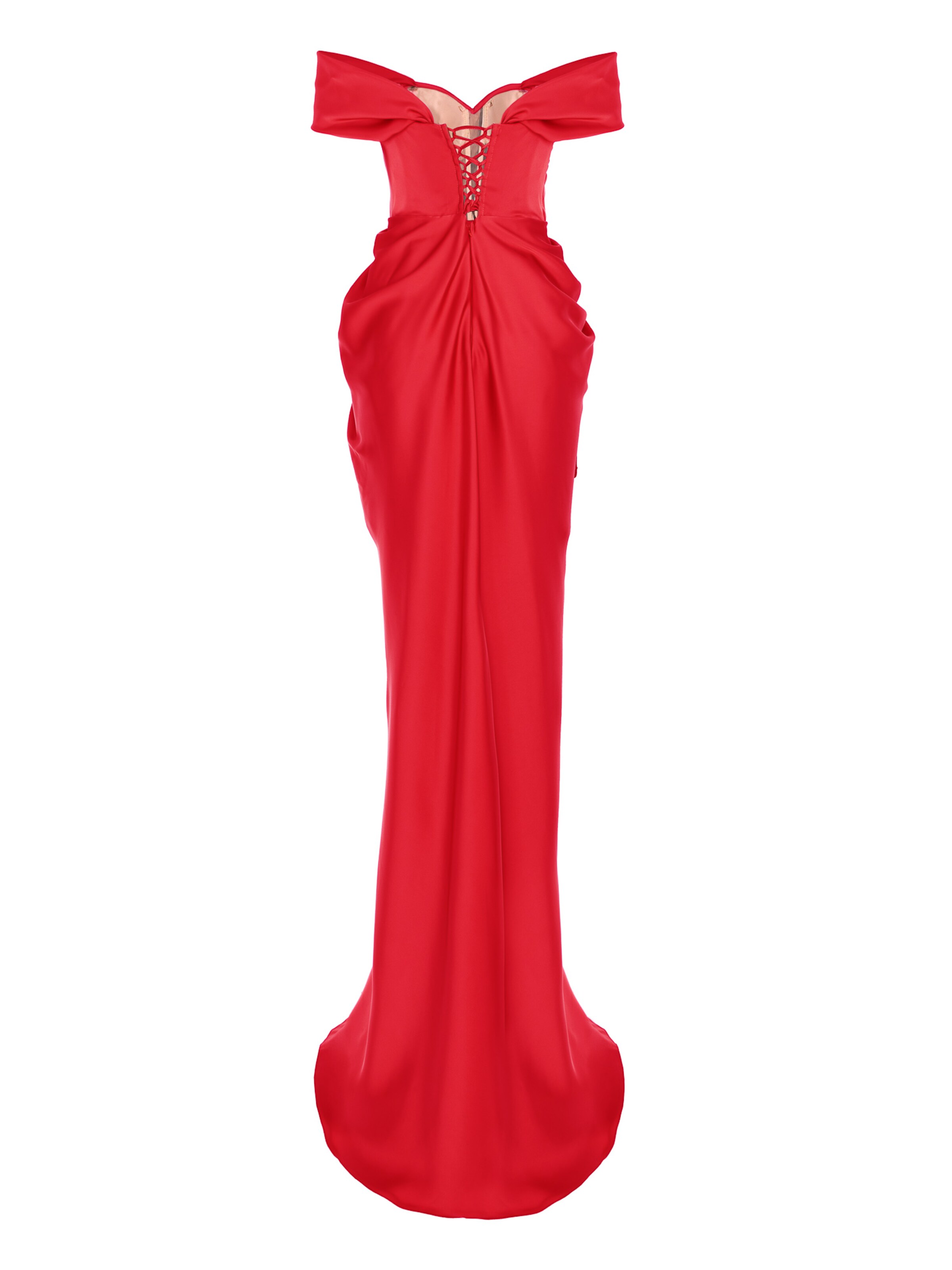 acob a porter Avondjurk in Rood