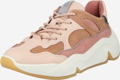 Sneaker low ECCO pe bej / maro deschis / roz pal, Vizualizare produs