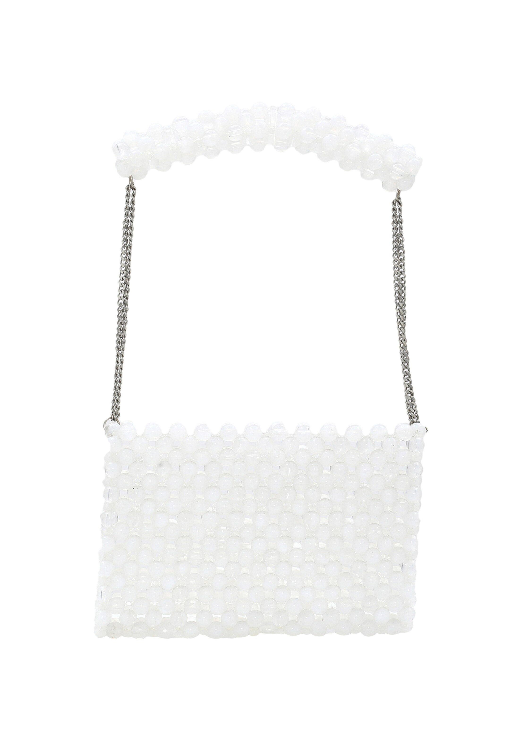 Koosh Håndtaske i hvid: forside