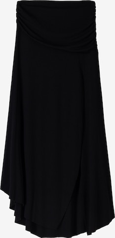 Gonna di Bershka in nero: frontale