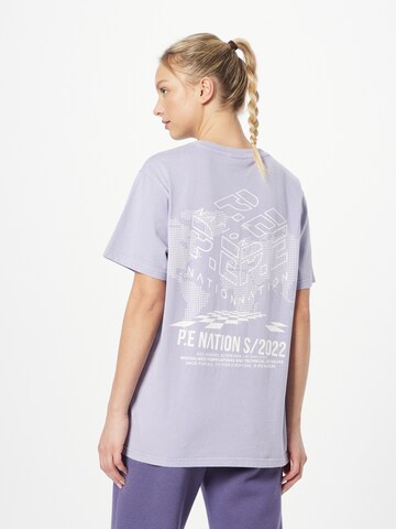 P.E Nation T-shirt 'SEASON' i lila
