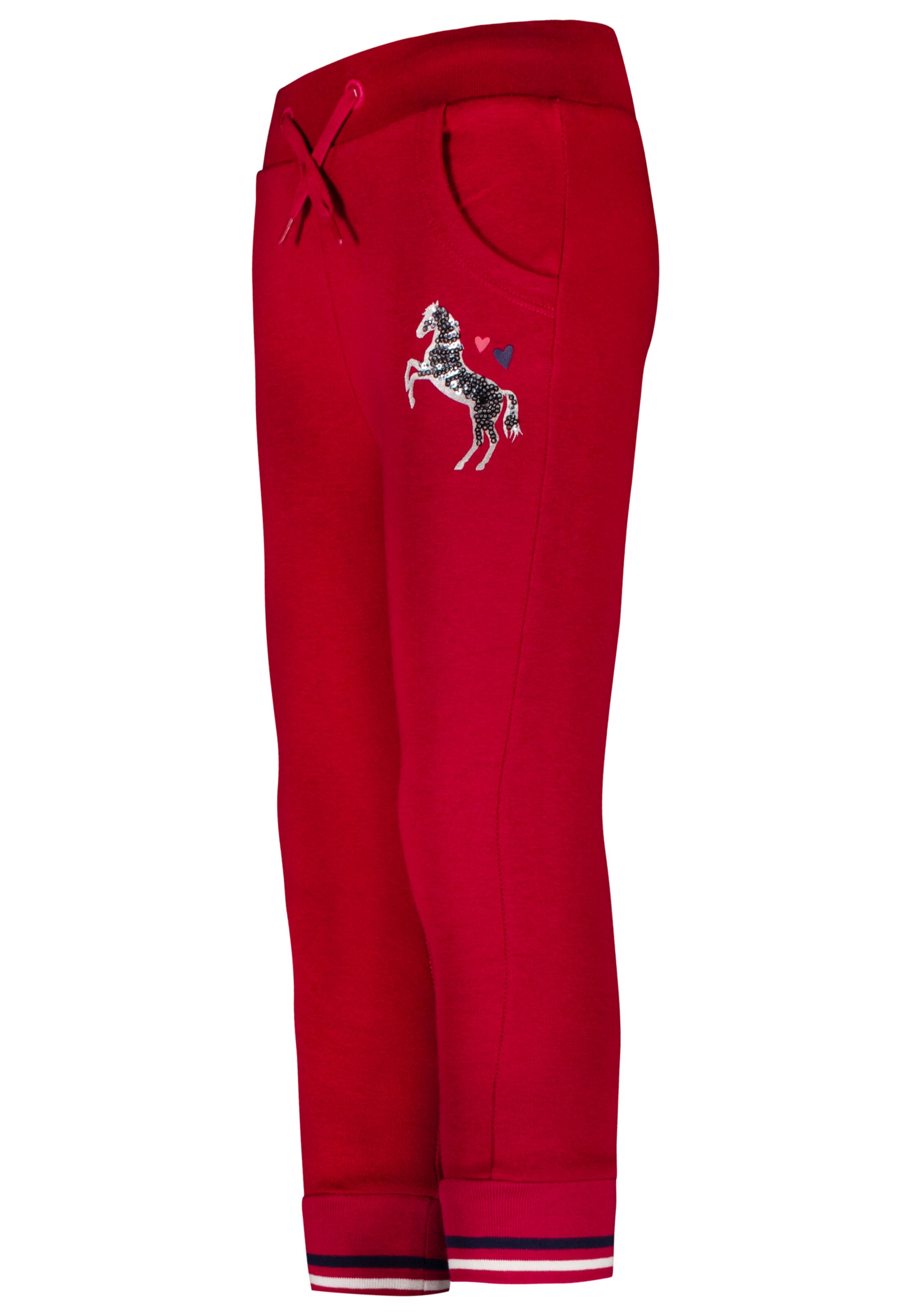 SALT AND PEPPER Tapered Hose 'Star Stable' in Rot