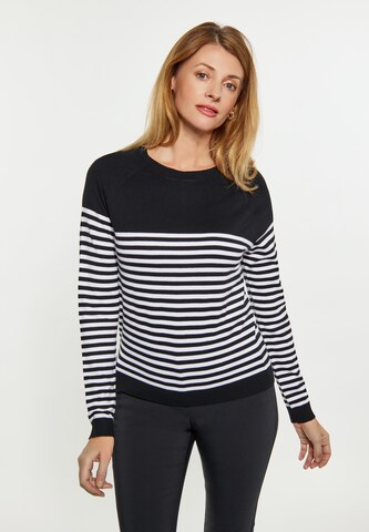 usha BLACK LABEL - Pullover em preto: frente