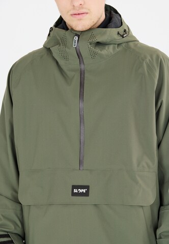 SLOPE Sportjacke 'Ruki' in Grün