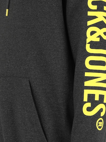 Jack & Jones Plus كنزة رياضية 'RUNNER' بلون رمادي