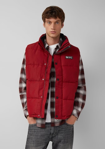 Gilet s.Oliver en rouge : devant