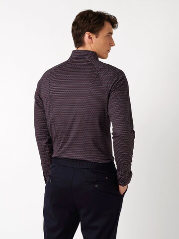 DESOTO Slim fit Overhemd in Rood