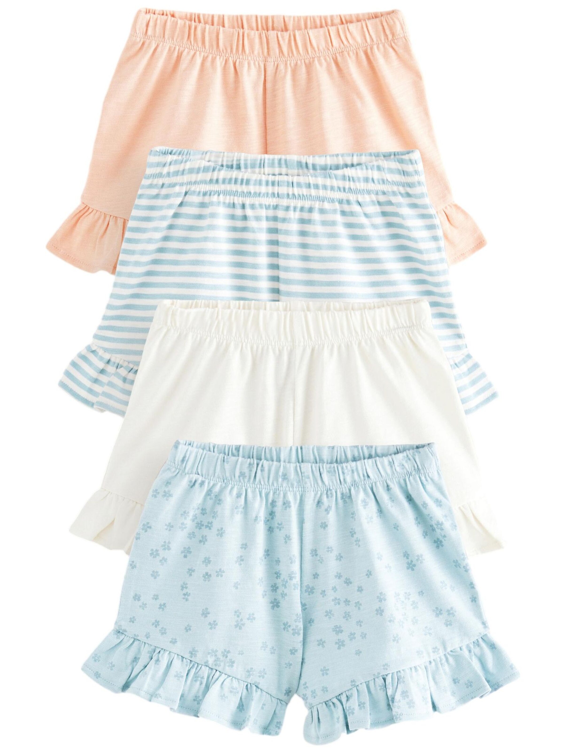 Next Широка кройка Панталон в синьо: отпред