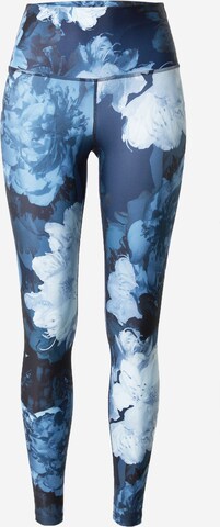 Athlecia Skinny Sportbroek 'FRANCE' in Blauw: voorkant