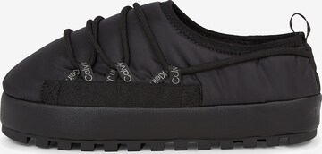 Calvin Klein Slippers in Black: front