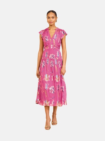 Robe love & roses en rose : devant