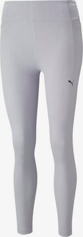 PUMA Скинни Спортивные штаны в Серый: спереди