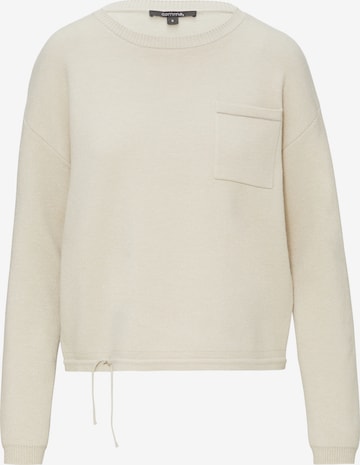 COMMA Pullover in Beige: Vorderseite