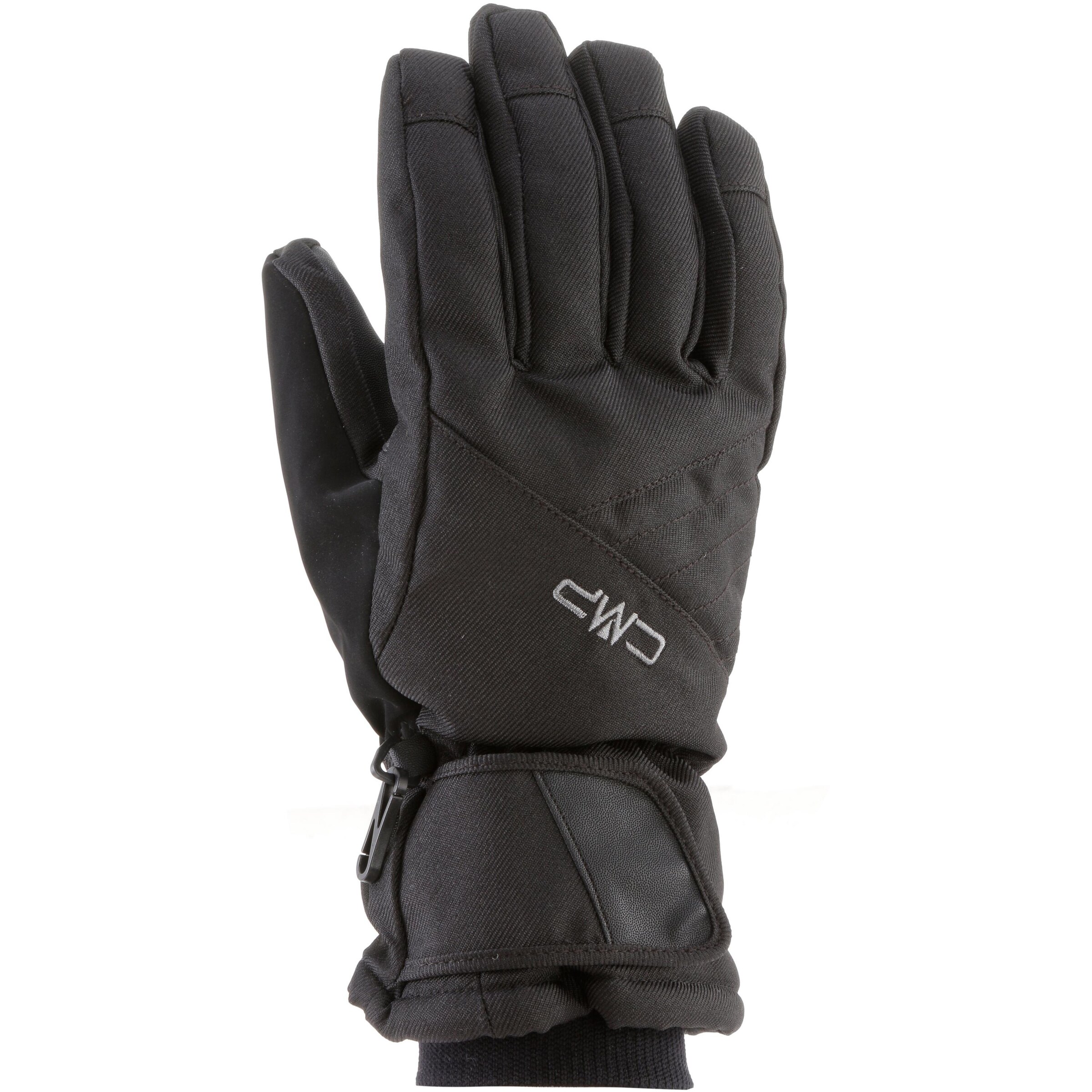 CMP Athletic Gloves in Black: front