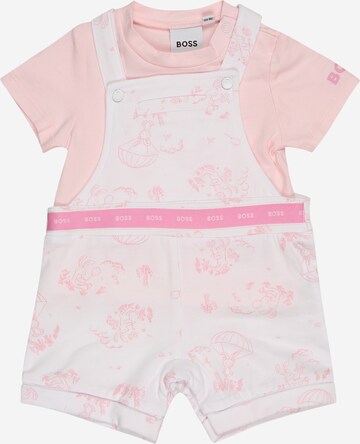 BOSS Kidswear Set in White: front