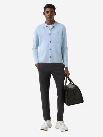BOGNER Strickjacke 'Olaf' in Blau