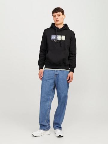 JACK & JONES Μπλούζα φούτερ 'Frederiksberg' σε μαύρο