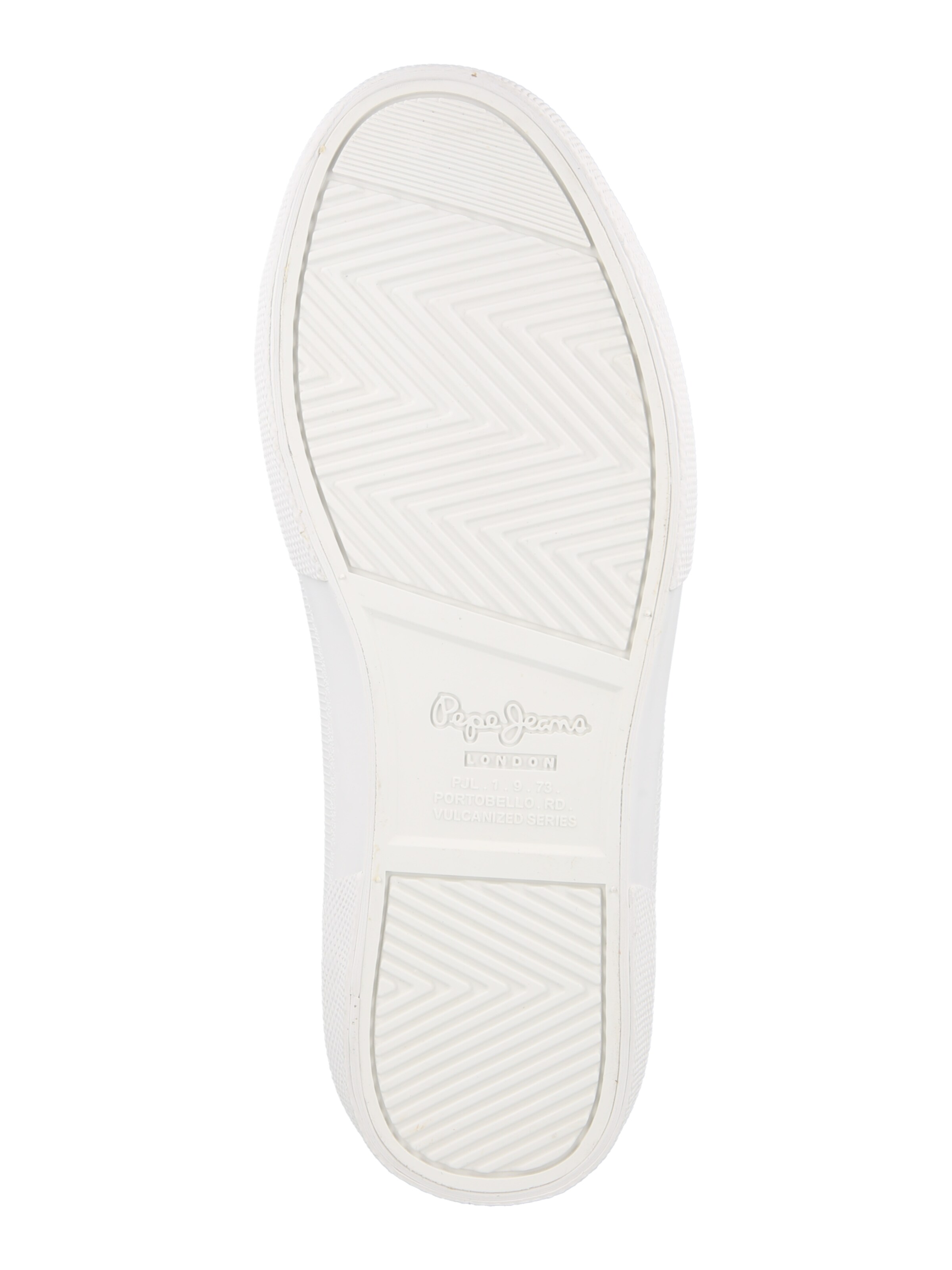 Pepe Jeans Sneaker low 'COURT' i hvid: bund