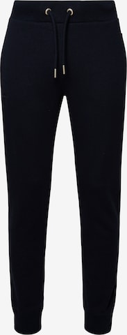 Superdry Tapered Broek in Blauw: voorkant