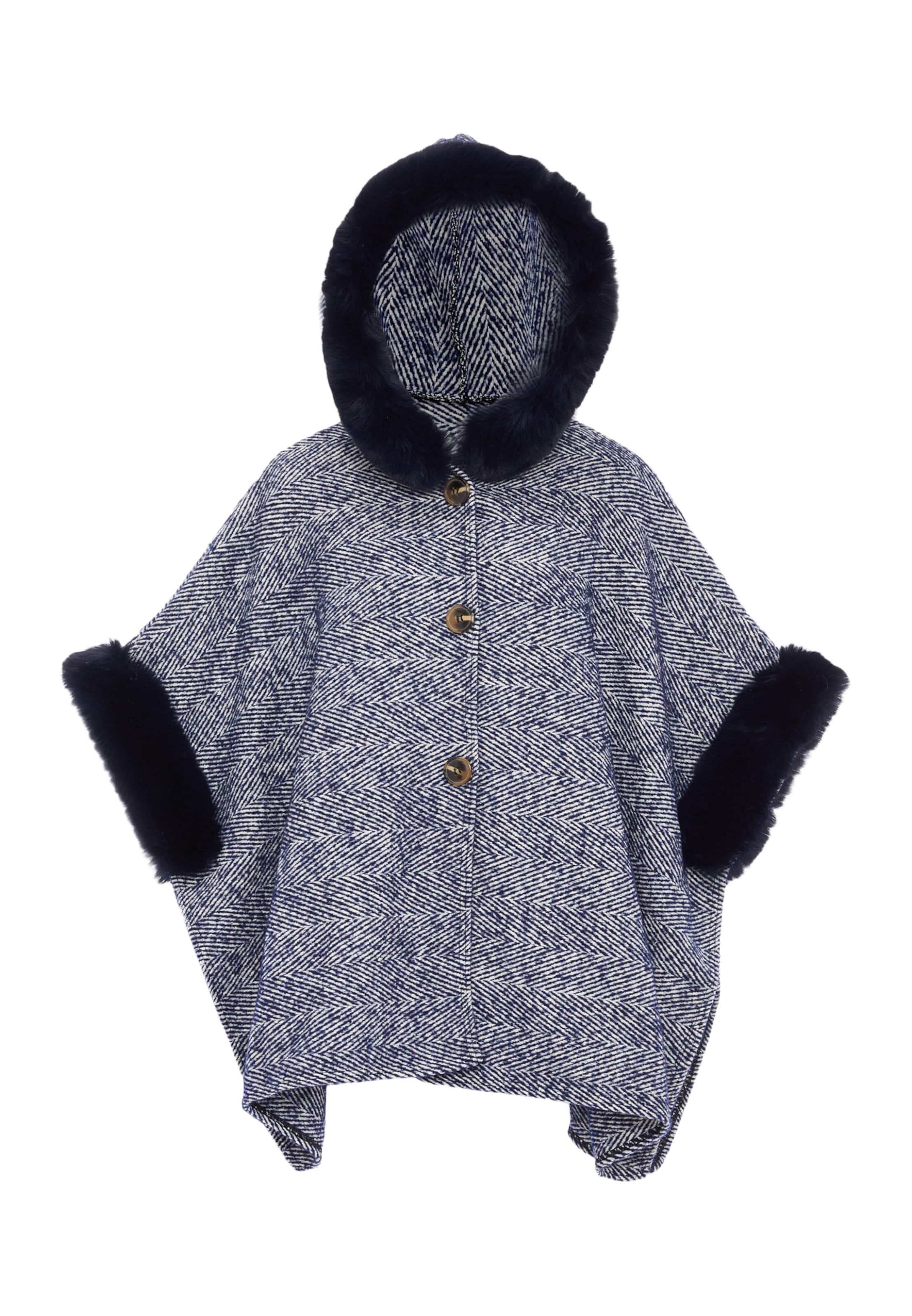 OSHA Cape in Blauw: voorkant