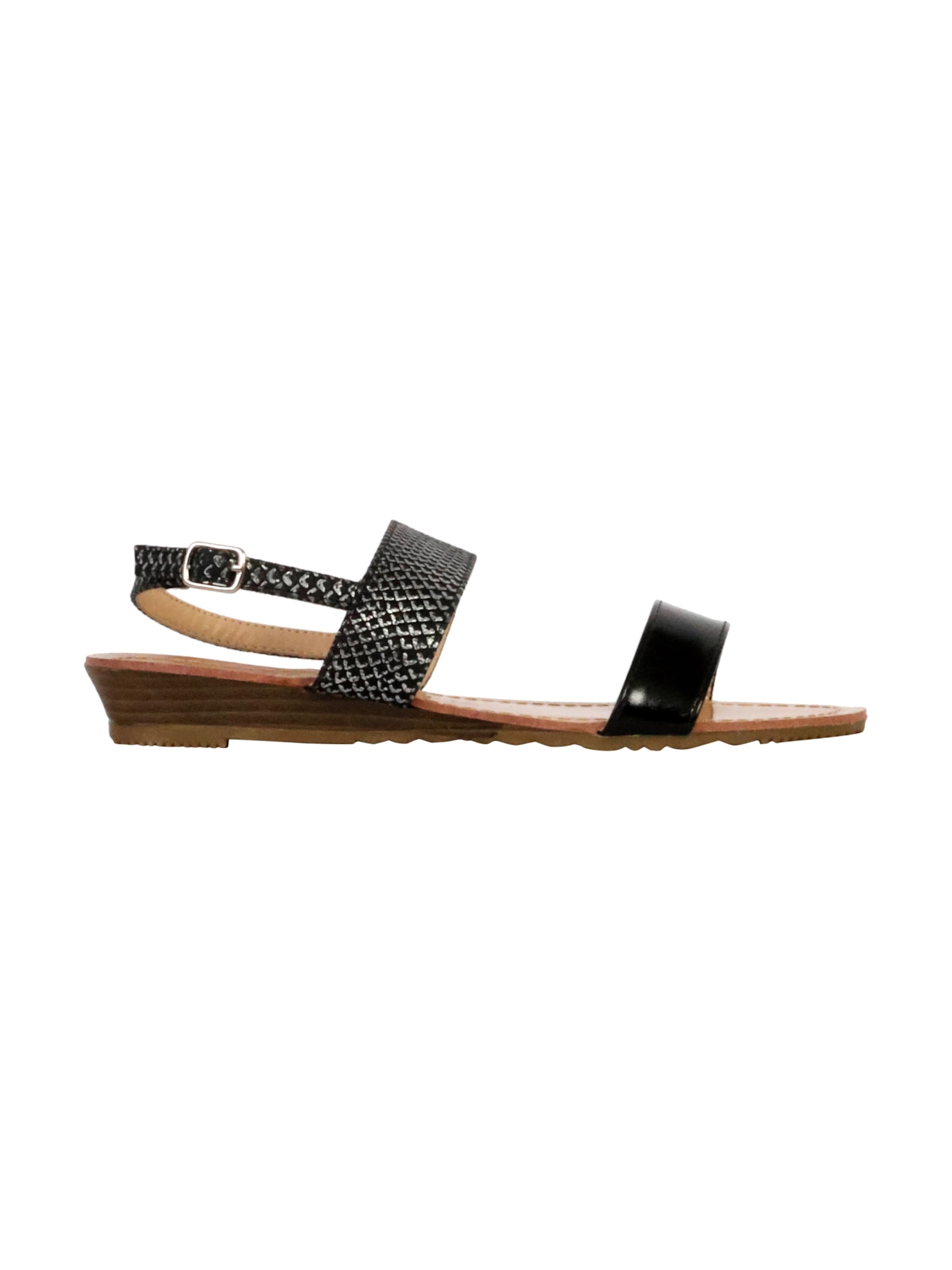 The Divine Factory Sandal 'Sandalen aus Leder' in Black