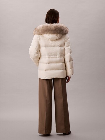 Regular Pantalon folklorique Calvin Klein en beige