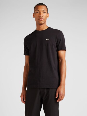 BOSS Póló - fekete: elől
